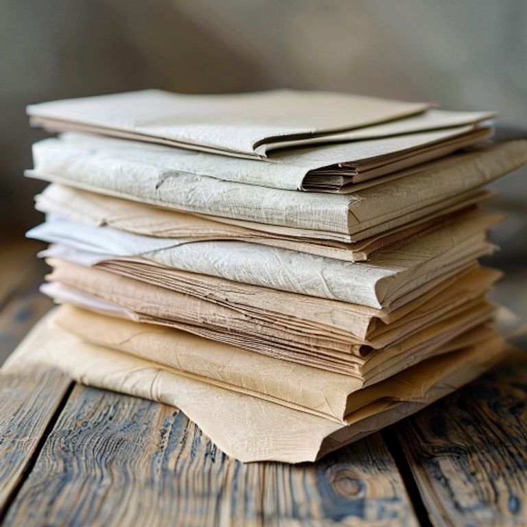 A curated collection of professional grade craft paper Sri Lanka options displayed for creative design projects.