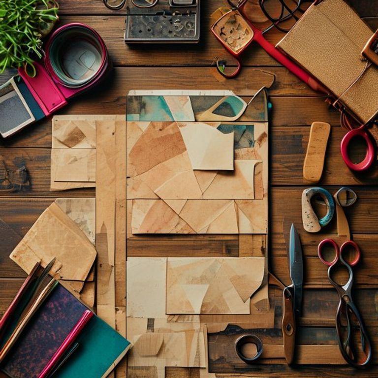 A colorful collection of premium scrapbooking paper for creative projects