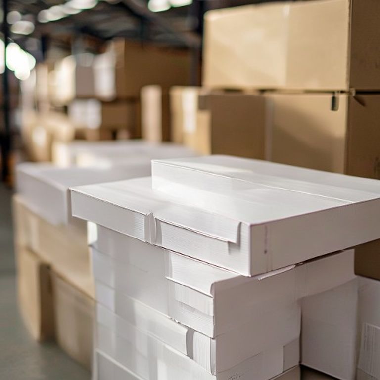 A stack of high-quality packing paper used for secure moving and storage.
