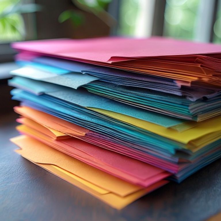 A professional collection of premium cardstock in Sri Lanka for creative printing projects.