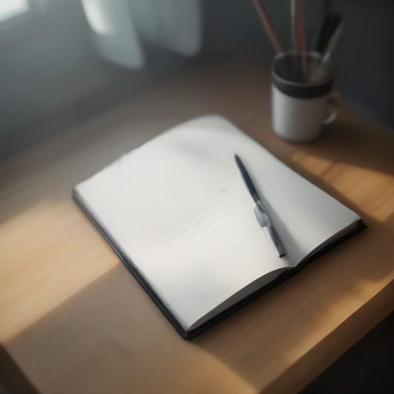 A professional artist workspace featuring high-quality drawing books and sketching tools.
