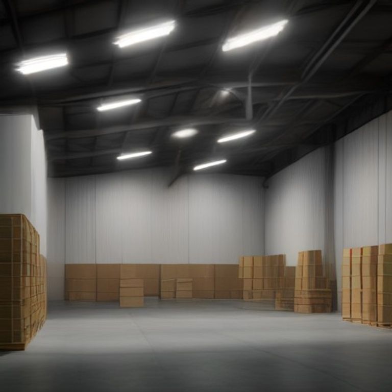 A reliable bulk paper supplier managing inventory in a professional warehouse.