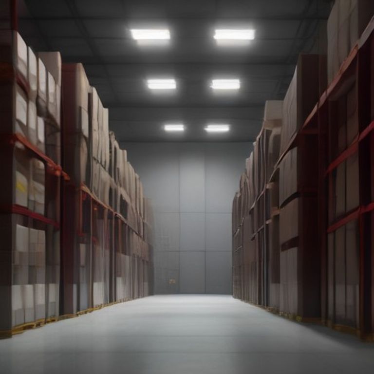 A professional paper importer Sri Lanka showcasing premium quality paper stock in a modern warehouse.