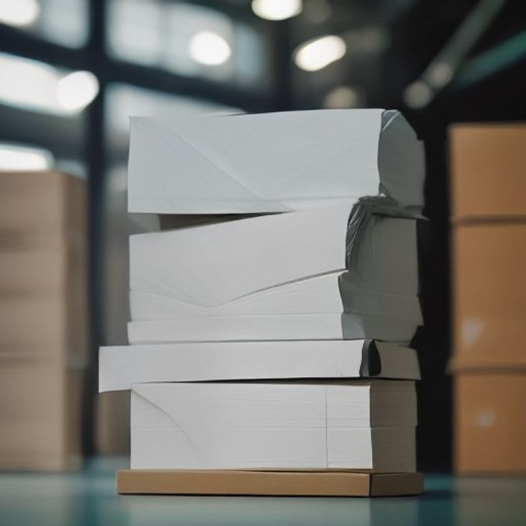 A professional warehouse scene showing why we are the best paper supplier Sri Lanka
