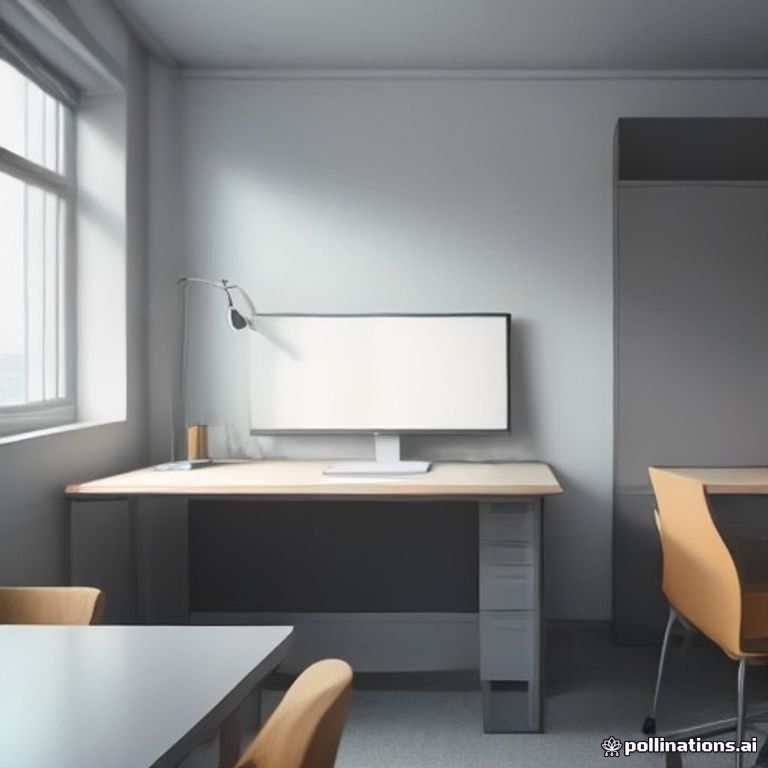 A neatly organized package representing reliable office supplies delivery at a modern workstation.